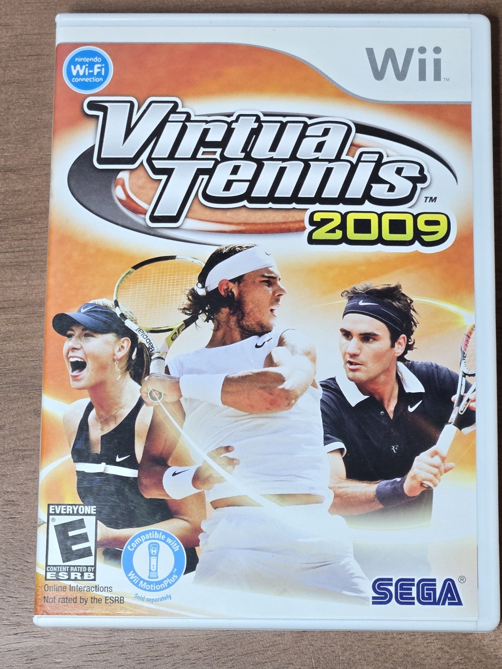 Virtua Tennis 2009 (Nintendo Wii, 2009) Cib Video Game By SEGA For Wii